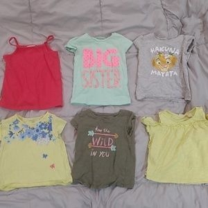 24 month girl t-shirt bundle